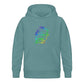 Teal Monstera-7098