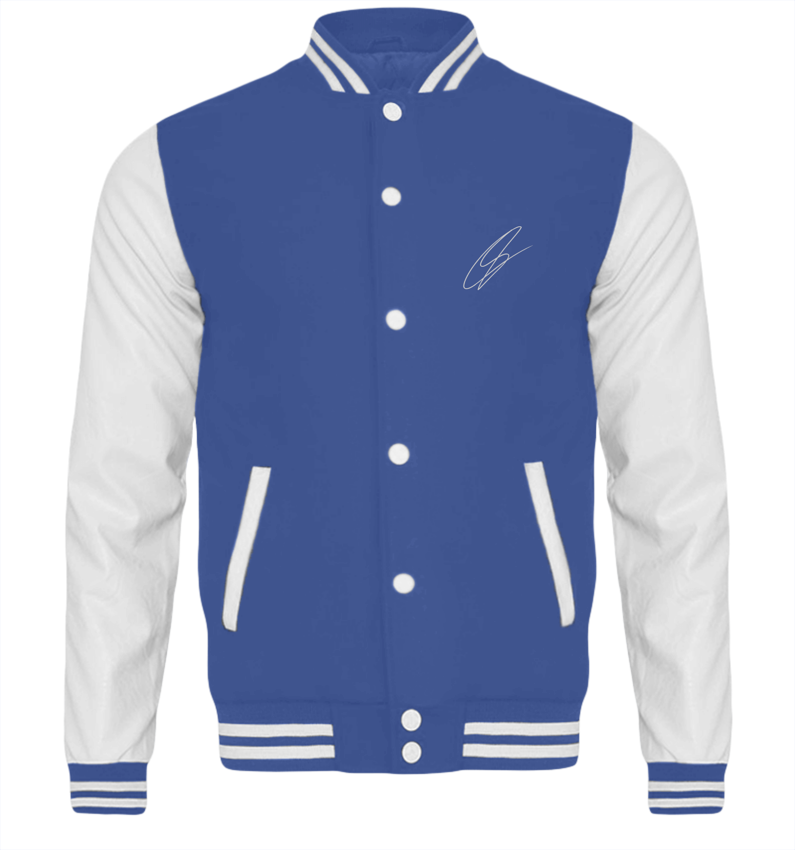 Royal Blue-White